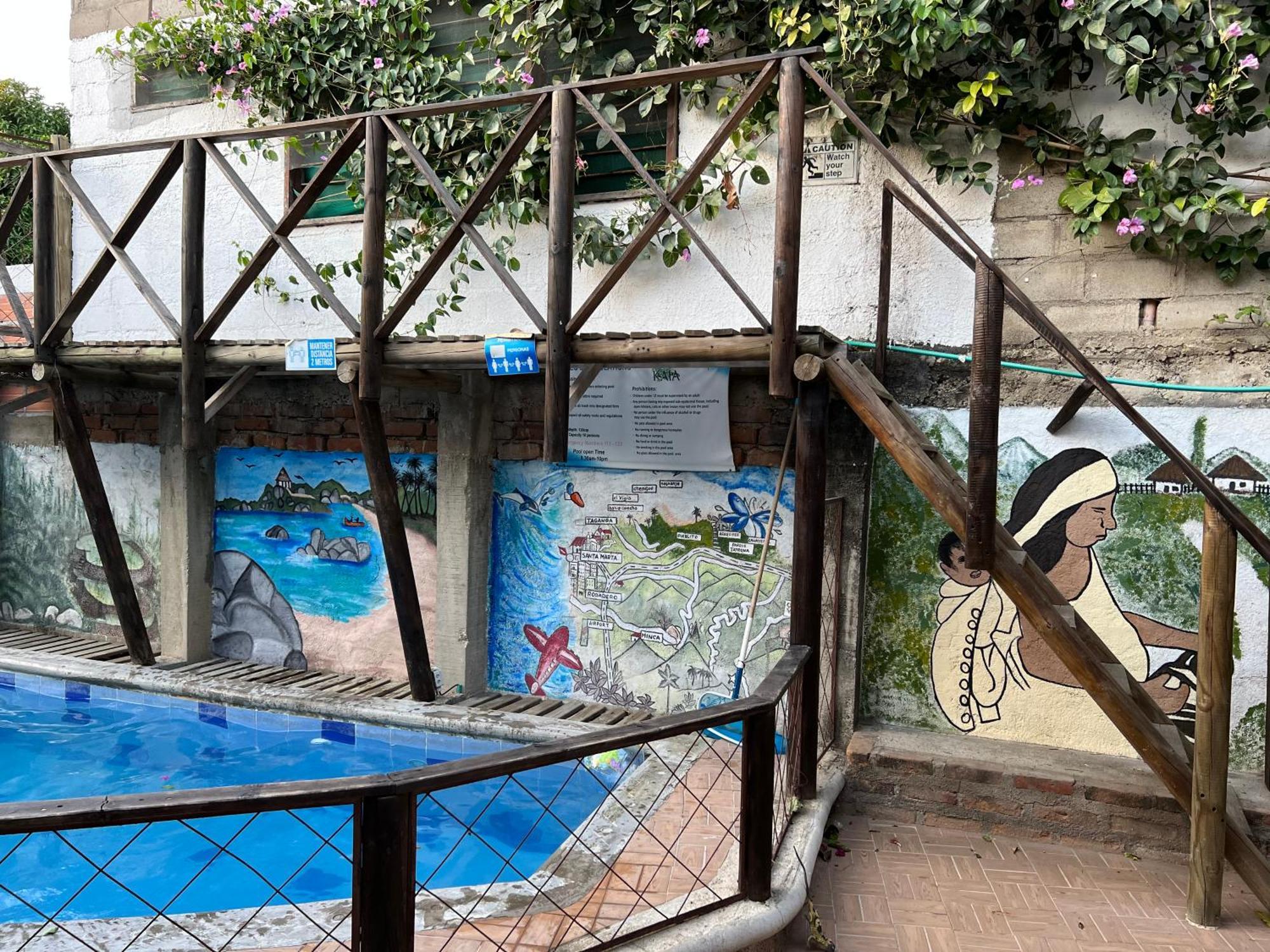 Hostal Kaia Santa Marta Dış mekan fotoğraf